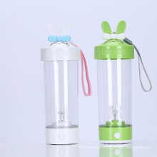 Custom wholesale battery powered glass Self Stirring electric perfect protein shaker drinking water bottle